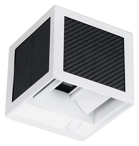 Lampada da parete solare LED con sensore LED/9W/3,7V 3000/4000/6000K IP65 2600 mAh bianca