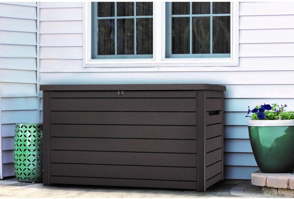 Contenitore da giardino in plastica marrone Ontario - Keter