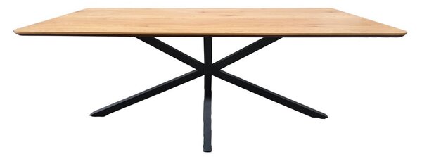 Tavolo da pranzo con piano effetto rovere 90x160 cm Cesura – Unique Furniture