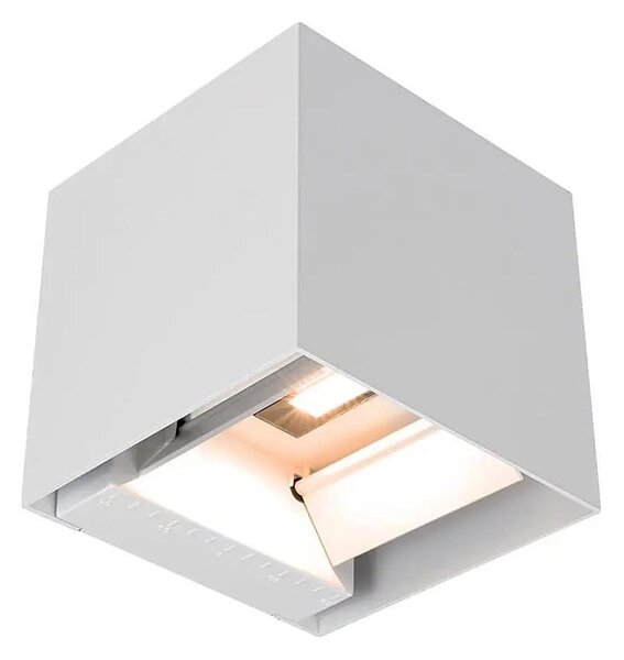 Lampada da parete solare a LED con sensore LED/9W/3,7V 3000/4000/5000K IP65 2600mAh bianca
