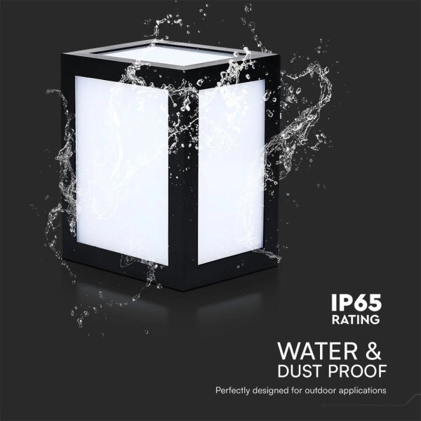Applique da esterno LED/12W/230V 3000K IP65 nero