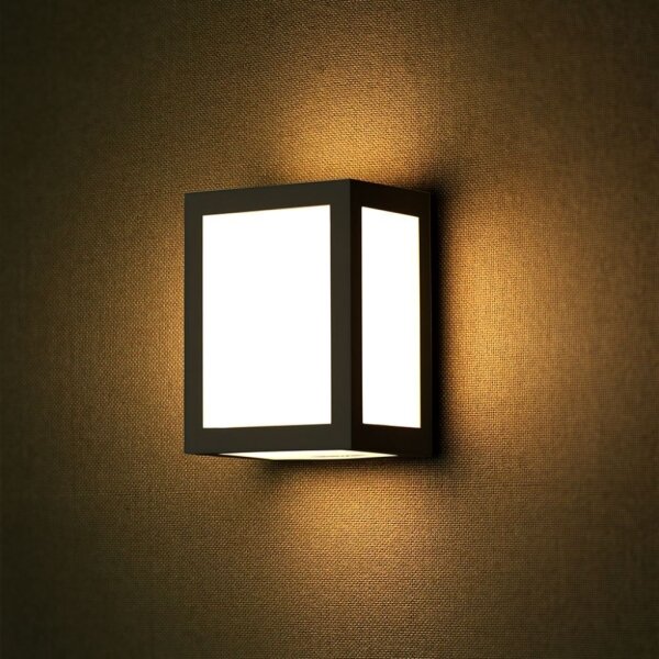 Applique da esterno LED 12W/230V 4000K IP65, nero