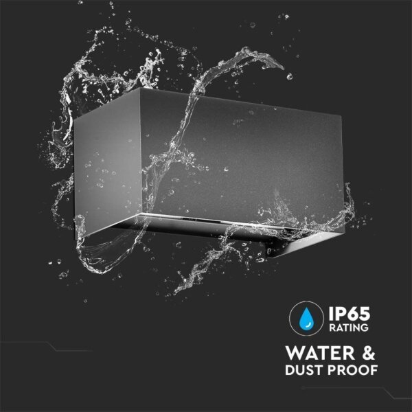 Applique LED da esterno 24W/230V 4000K IP65 antracite