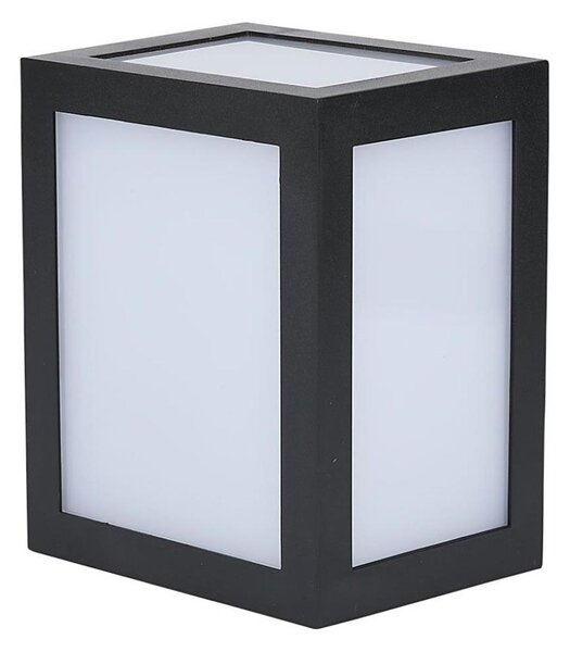 Lampada da parete per esterni a LED/12W/230V 6400K IP65 nera