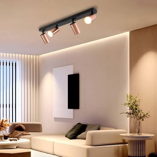 Immax NEO 08303L - Faretto PUNTO 4xGU10/9W/230V oro rosa