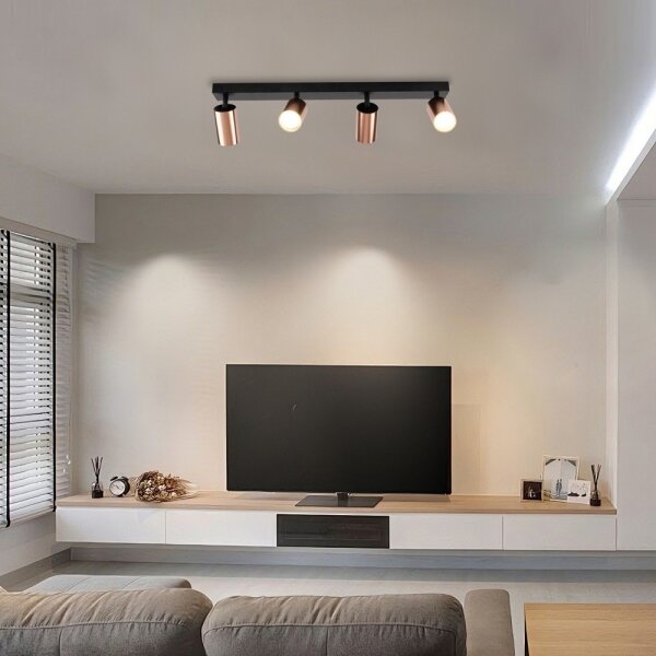 Immax NEO 08303L - Faretto PUNTO 4xGU10/9W/230V oro rosa
