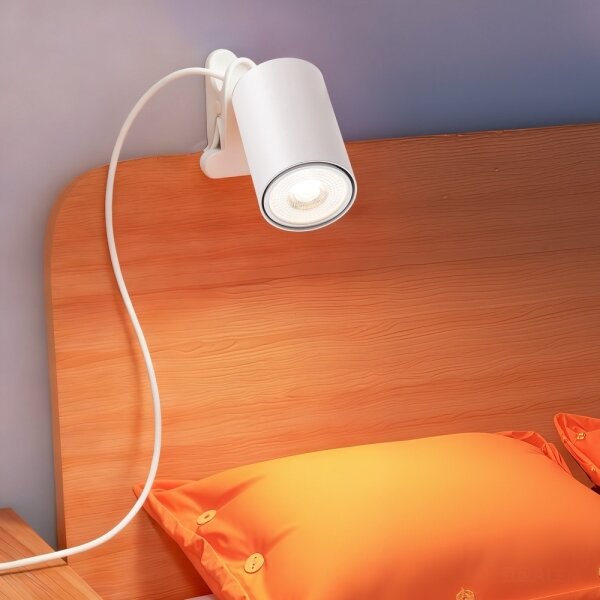 Immax NEO 08292L - Lampada a clip PUNTO 1xGU10/9W/230V bianca