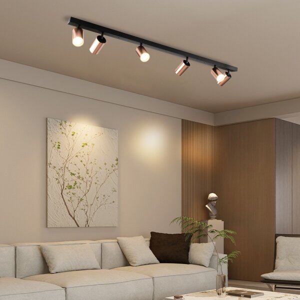 Immax NEO 08305L - Faretto PUNTO 6xGU10/9W/230V oro rosa