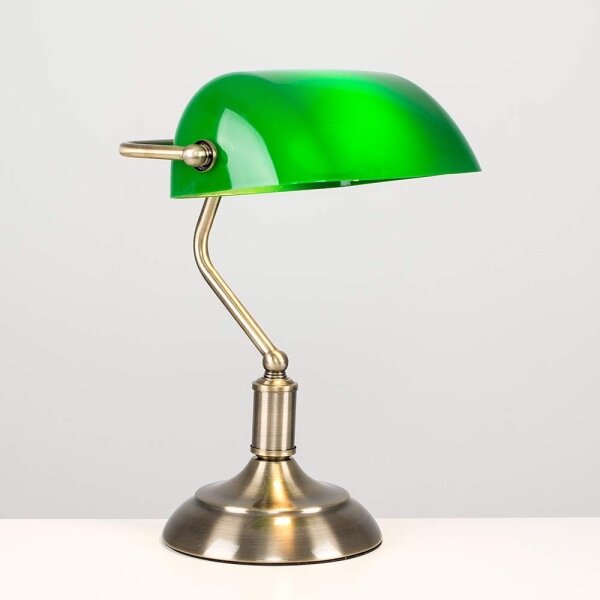Lampada da tavolo BANKER 1xE27/60W/230V