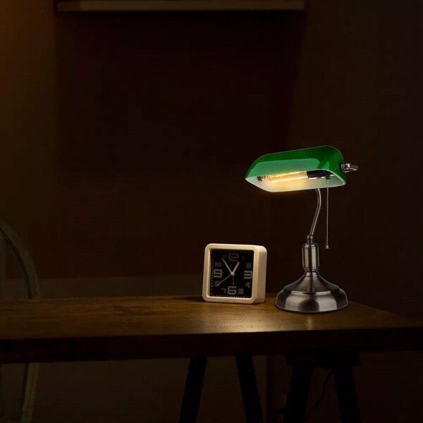 Lampada da tavolo BANKER 1xE27/60W/230V