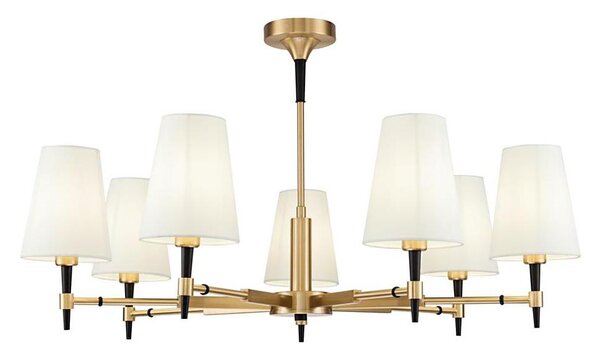 Maytoni H001CL-07BS - Lampadario a sospensione con supporto rigido ZARAGOZA 7xE14/40W/230V
