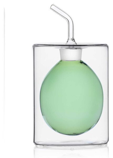 Ichendorf Oliera piccola in vetro 150ml Cilindro Vetro Verde