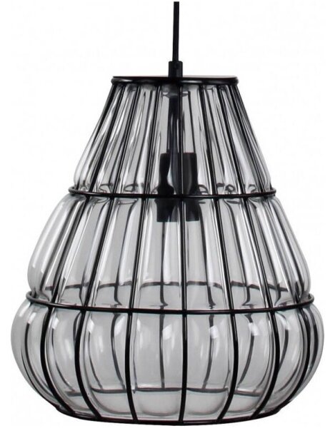 Wofi 6404.01.10.9000 - Lampadario a sospensione con filo BANKS 1xE27/40W/230V