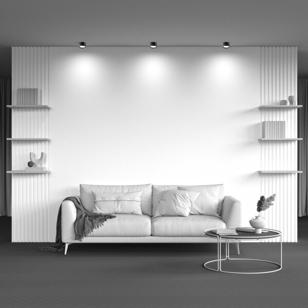 Maytoni C086CL-GX53-SRD-B - Faretto HOOP 1xGX53/12W/230V nero