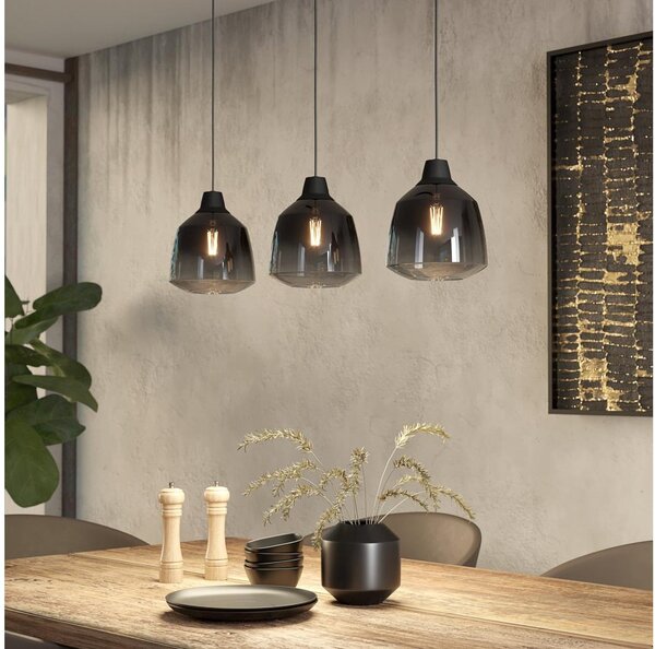 Eglo 43822 - Lampadario a sospensione con filo SEDBERGH 3xE27/40W/230V