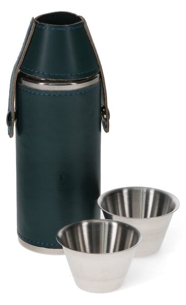 Set di borracce e bicchieri in acciaio inox blu scuro 3 pezzi 220 ml Spirit of Adventure - Rex London