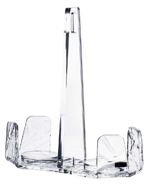 Vesta Portabicchieri verticale in plexiglass per 2 file di bicchieri di plastica - Like Water