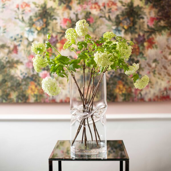 Vesta Vaso grande da decorazione per interni in plexiglass dalle linee moderne - Bloom