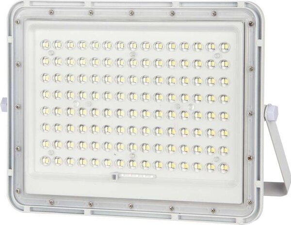 V-TAC 180W-W proiettore solare 'VT 180W LED SOLAR FLOODLIGHT' con telecomando, IP65, batteria 16000mAh, cavo 3m