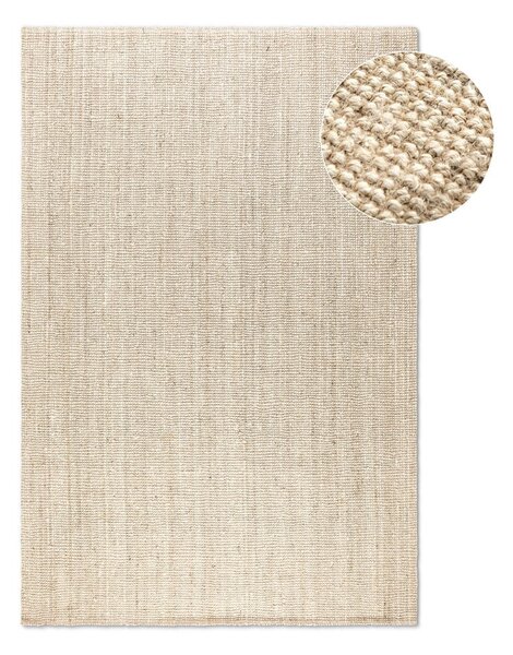 Tappeto color crema in iuta 80x150 cm Bouclé – Hanse Home