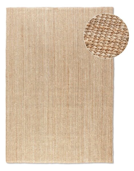 Tappeto di colore naturale in iuta 60x90 cm Bouclé – Hanse Home