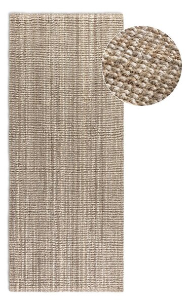 Passatoia grigio tortora in iuta 80x200 cm Bouclé – Hanse Home