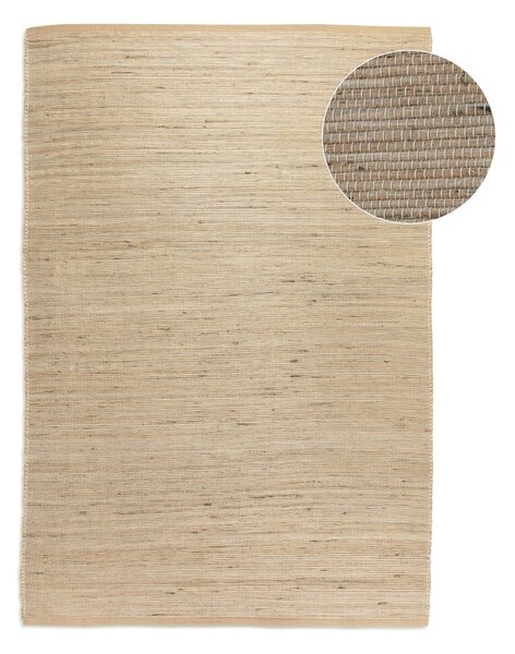 Tappeto beige in misto iuta reversibile/tessuto a mano 190x280 cm Handloom – Hanse Home