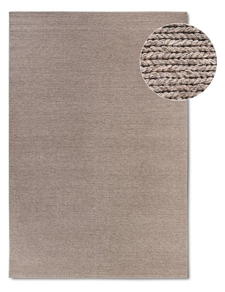 Tappeto marrone chiaro in lana tessuto a mano 80x150 cm Francois - Villeroy&Boch