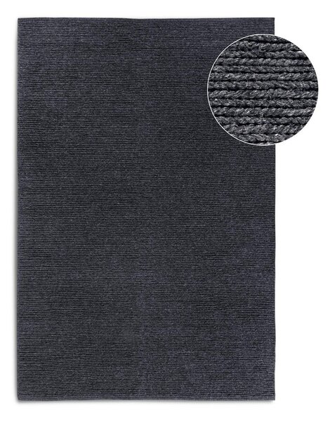 Tappeto grigio scuro in lana tessuto a mano 160x230 cm Francois - Villeroy&Boch