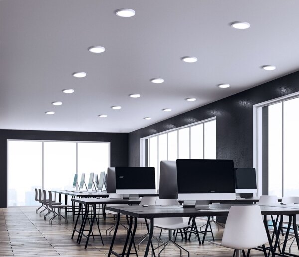 Faretto da incasso LED ALGINE 2 in 1, 6W, 230V, 4000K, bianco