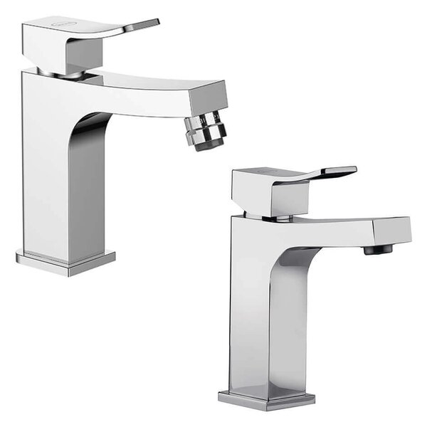 Set miscelatori lavabo e bidet Jacuzzi rubinetteria Tank per piletta click clack