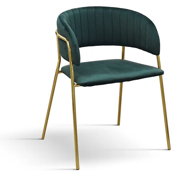 SOLANA - sedia di design moderno in velluto