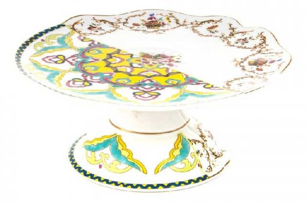 Seletti Alzatina in porcellana dal design moderno "Leandra" Hybrid Porcellana