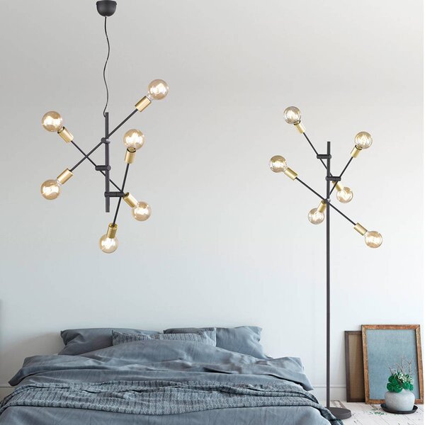 Trio Lighting Lampada a sospensione minimalista Cross