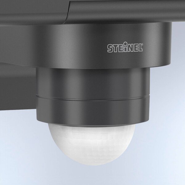 STEINEL Faretto LED esterno XLED Pro 240 S, Alluminio / Grigio / Zincato, Plastica, Moderno, Lampada LED da esterni