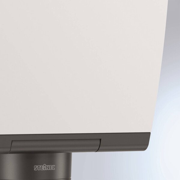 STEINEL Faretto LED esterno XLED Pro 240 S, Alluminio / Grigio / Zincato, Plastica, Moderno, Lampada LED da esterni