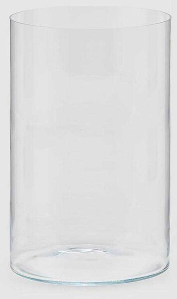 EDG - Enzo de Gasperi Vaso alto in vetro a forma di cilindro per arredamento dal design minimalista -