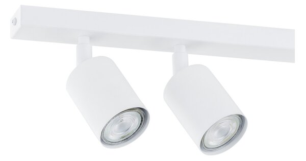 Lampadario da Soffitto FLASH 6 White GU10 Colore Nero