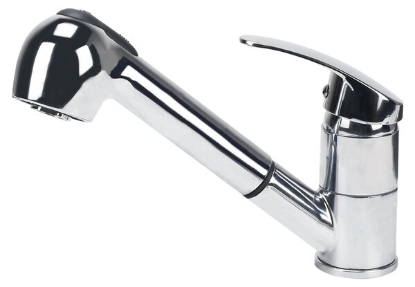 Solidchoice - Rubinetto da cucina con funzione estraibile e rotazione a 360 gradi