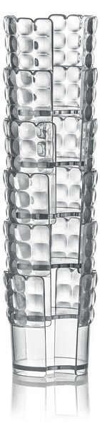 Guzzini Portabicchieri da tavola per bicchieri di plastica Set 6pz Tiffany PMMA,Plastica Trasparente