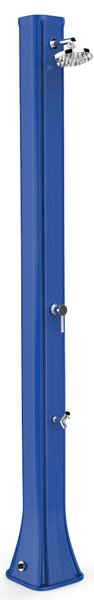 Doccia Solare da Giardino 40L Miscelatore e Lavapiedi Arkema Big Happy Five Blu