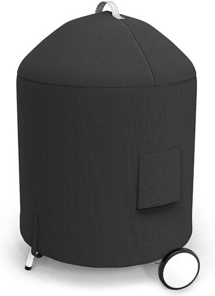 Copertura per barbecue Denmay per barbecue a carbonella Weber 57 cm Premium, barbecue a carbonella SUNLIFER, copertura robusta e impermeabile per barbecue a kettle, resistente alla luce e ai raggi UV, paragonabile al modello Weber 7150