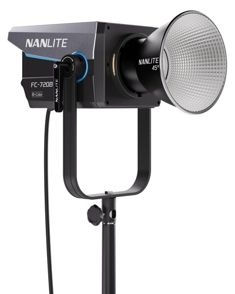 Nanlite FC-720B: faretto LED bicolore da studio, luce diurna, luce continua per reportage