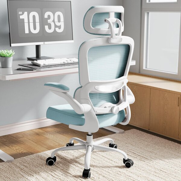 Sedia da ufficio ergonomica con supporto lombare regolabile