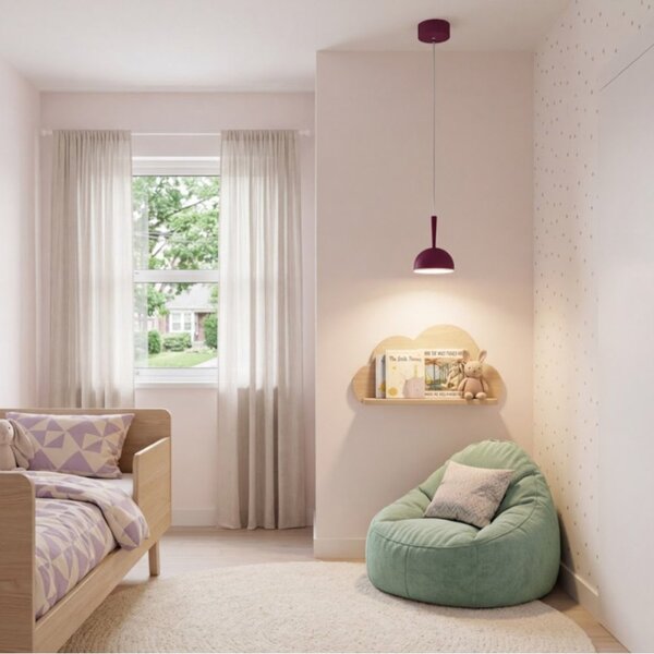 Lampadario moderno promoingross jingle s1 led 8w 3000k alluminio metacrilato - Promoingross