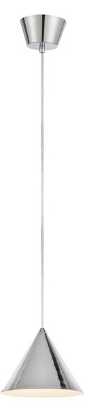 Lampadario argentato in metallo con paralume in metallo ø 19 cm Tip – Markslöjd
