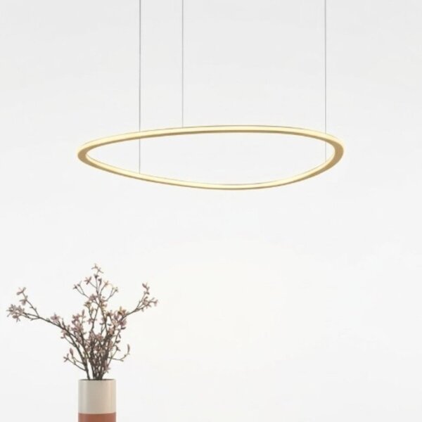 Lampadario classico promoingross tris s65 mg led dimmerabile metallo silicone - Promoingross