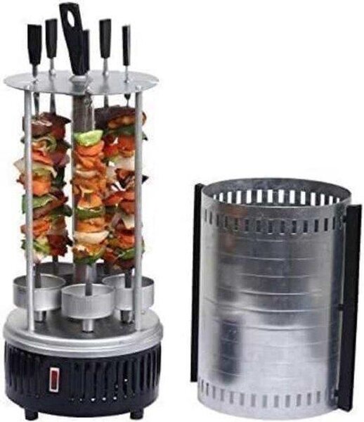 Griglia verticale multifunzione per kebab e döner