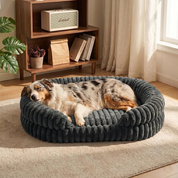 Omgoods - Cuccia ortopedica per cani di grossa taglia, realizzata in memory foam