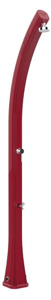 Doccia Solare da Esterno Giardino 23L Miscelatore e Lavapiedi Arkema Happy Cherry